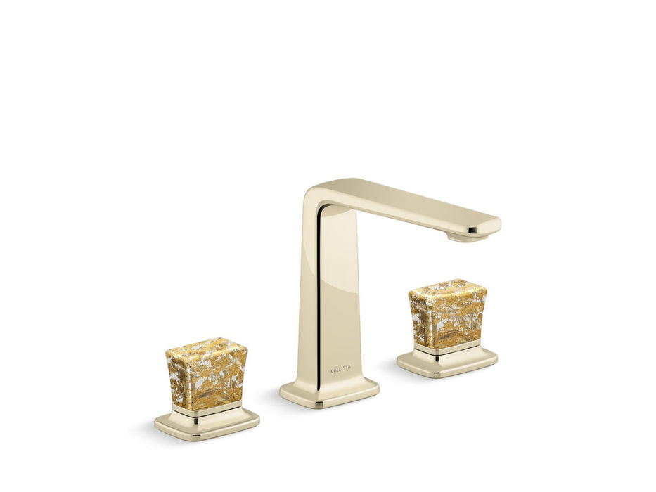 Kallista P29383-GF Per Se Sink Faucet, Tall, Gold Fl Knob