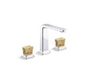 Kallista P29383-GF Per Se Sink Faucet, Tall, Gold Fl Knob
