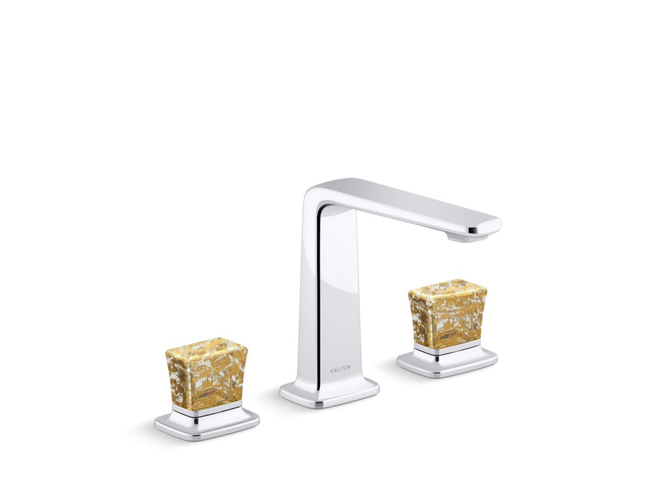Kallista P29383-GF Per Se Sink Faucet, Tall, Gold Fl Knob