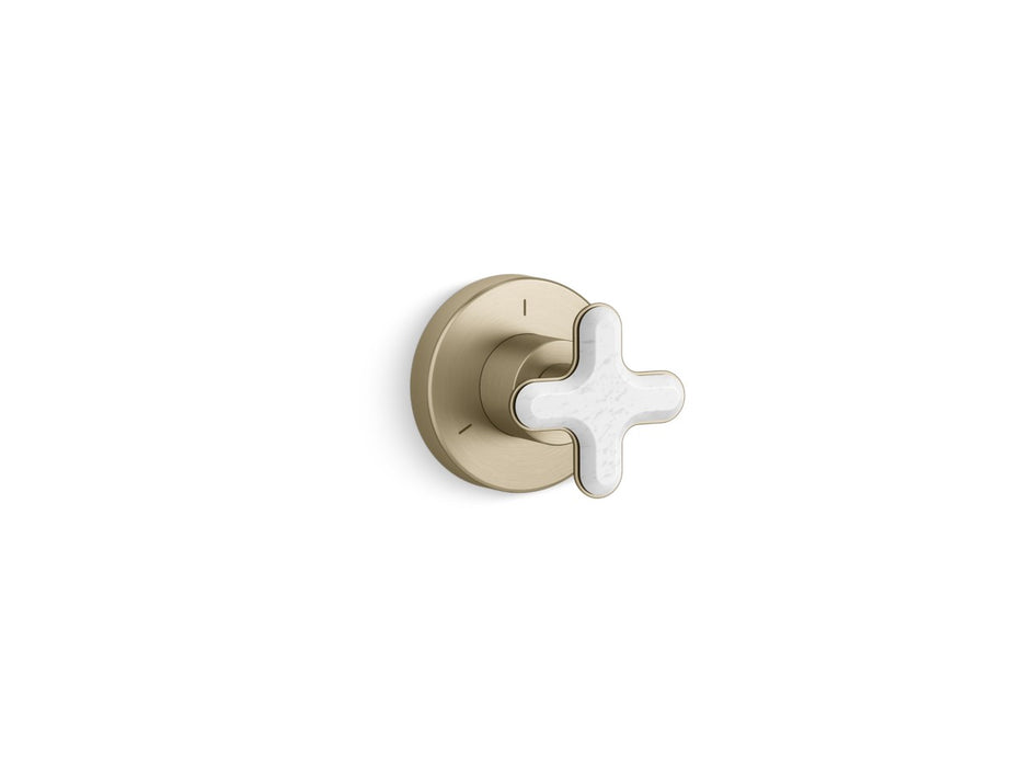 Kallista P32709-WC 002 Transfer Trim, White Carrera