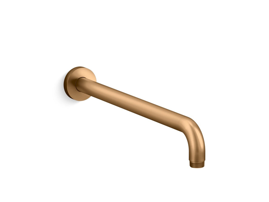 Kallista P32962-00 Modern Round Shower Arm, 13 Wall-Mount