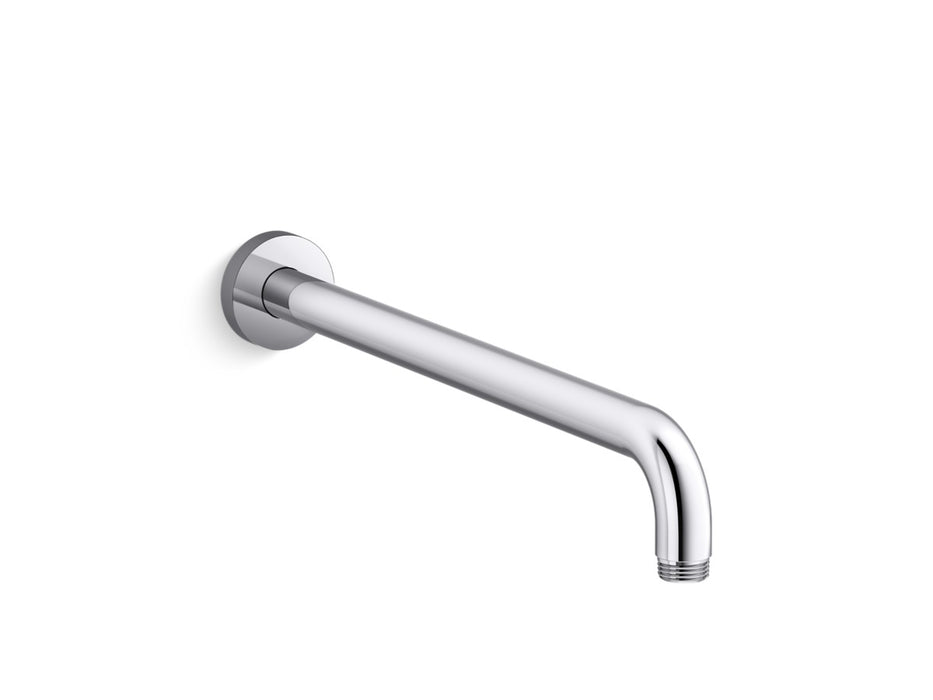 Kallista P32962-00 Modern Round Shower Arm, 13 Wall-Mount