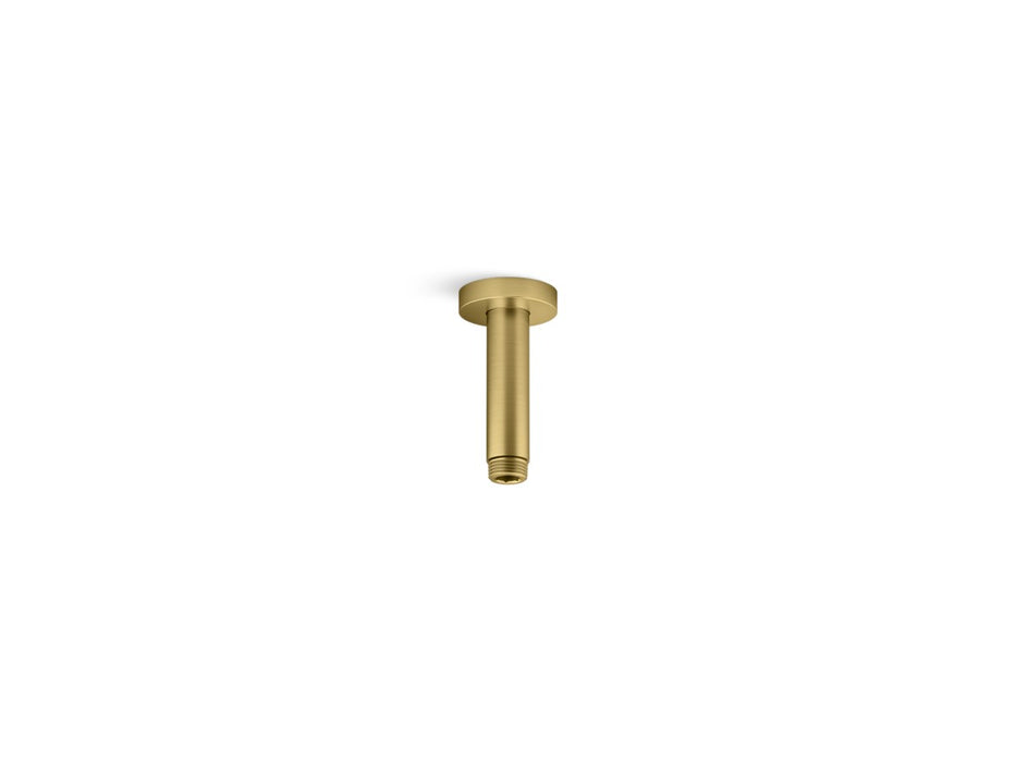 Kallista P33008-00 Modern Round Shwr Arm, 4 Ceiling Mnt