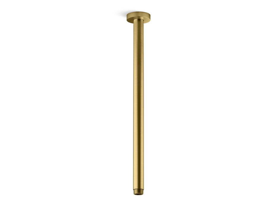 Kallista P33010-00 Modern Round Shwr Arm, 15.5 Ceiling Mnt