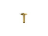 Kallista P33011-00 Modern Square Shwr Arm, 4 Ceiling Mnt