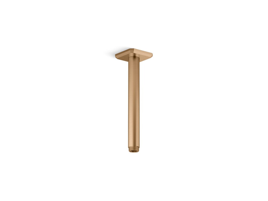 Kallista P33012-00 Modern Square Shwr Arm, 7.5 Ceiling Mnt