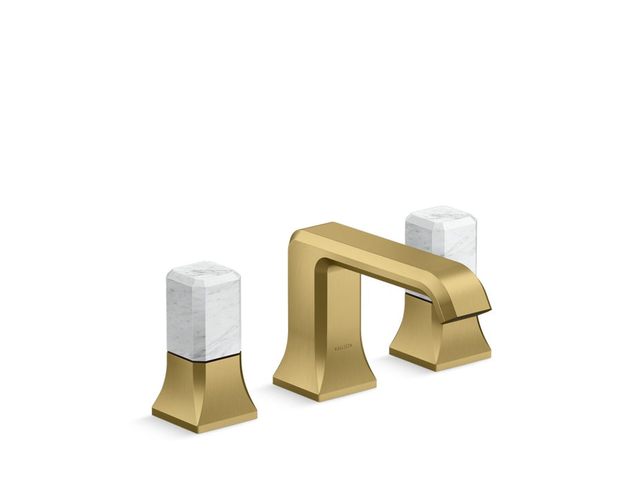 Kallista P33163-WC Bezel Widespread Faucet, Wc Stone