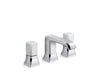 Kallista P33163-WC Bezel Widespread Faucet, Wc Stone