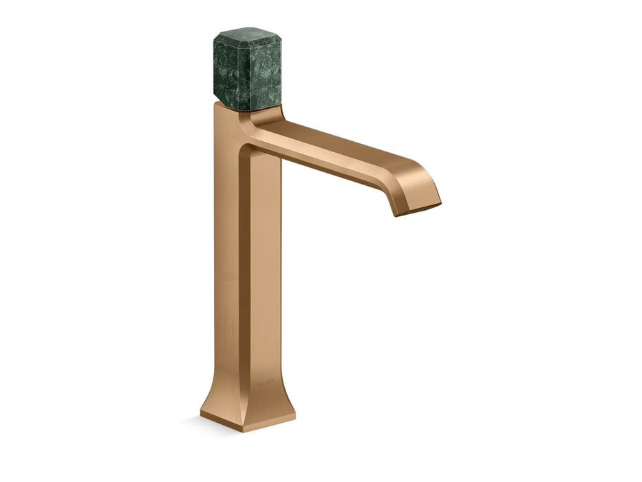 Kallista P33164-GTM Bezel Single Control, Tall, Gtm Stone