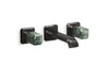 Kallista P33168-GTM Bezel Wall Mount Wide Spread, Gtm Stone