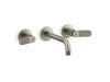 Kallista P33353-LV Aileron Wallmount Widespread Faucet