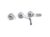 Kallista P33353-LV Aileron Wallmount Widespread Faucet