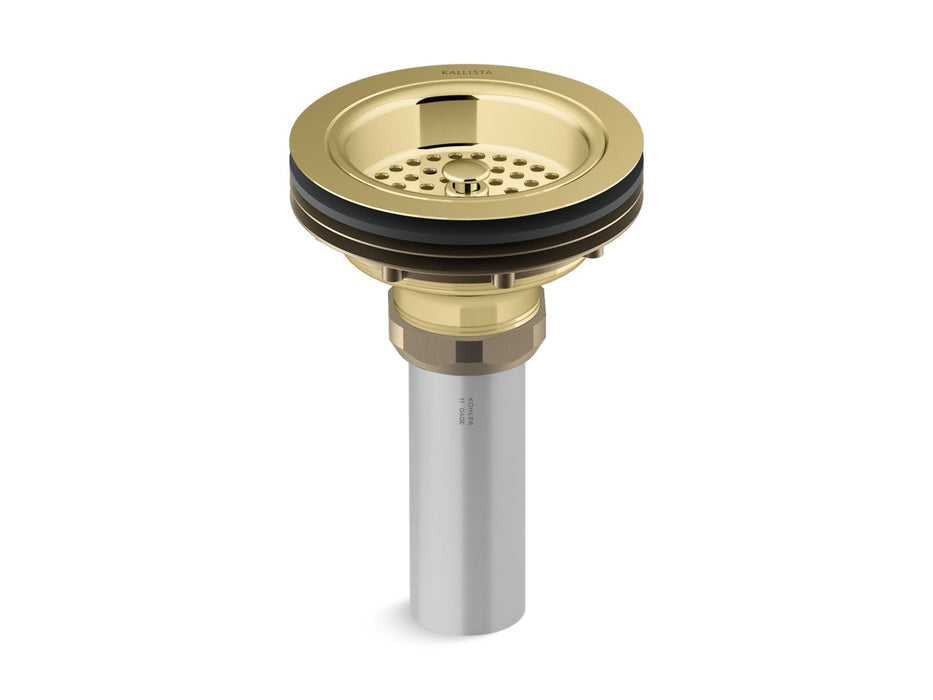 Kallista P34000-00 Kitchen Sink Strainer