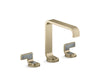 Kallista P34231-SGW Guise Widespread Faucet, Std, Sgw