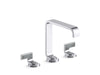 Kallista P34231-SGW Guise Widespread Faucet, Std, Sgw