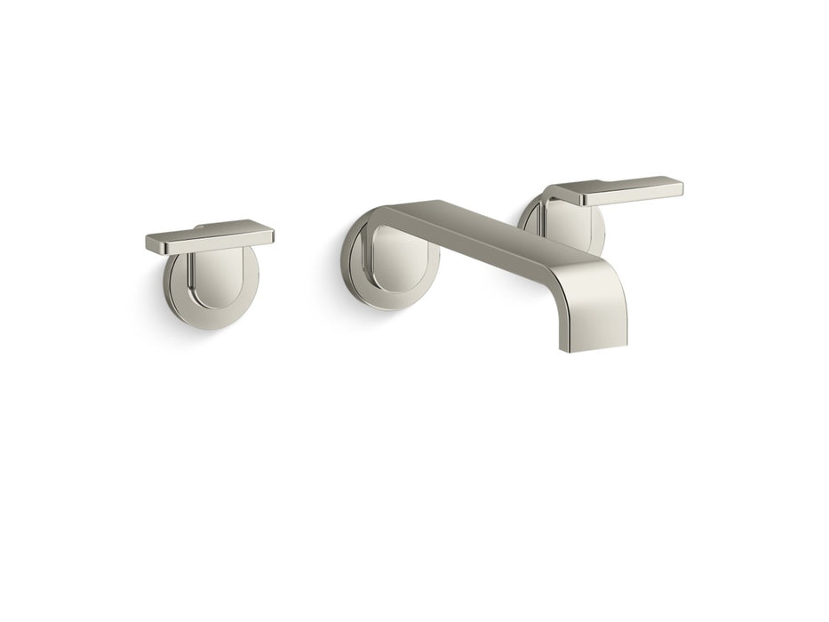 Kallista P34236-LV Guise Wall Mount Faucet, Wide Spread