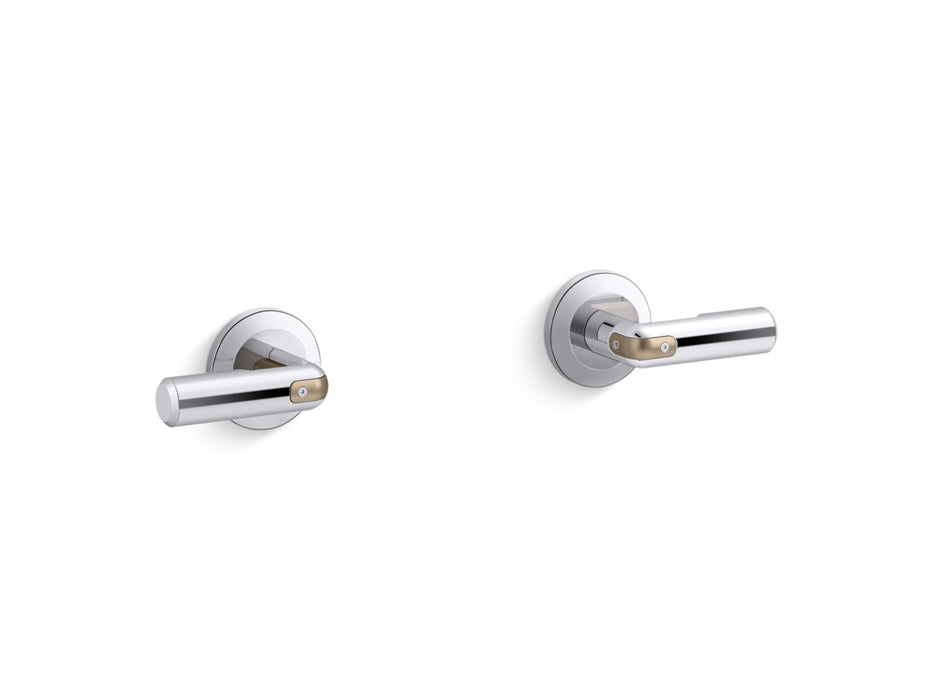 Kallista P34587-BV Vice Wall-Mount Bath Faucet Handles