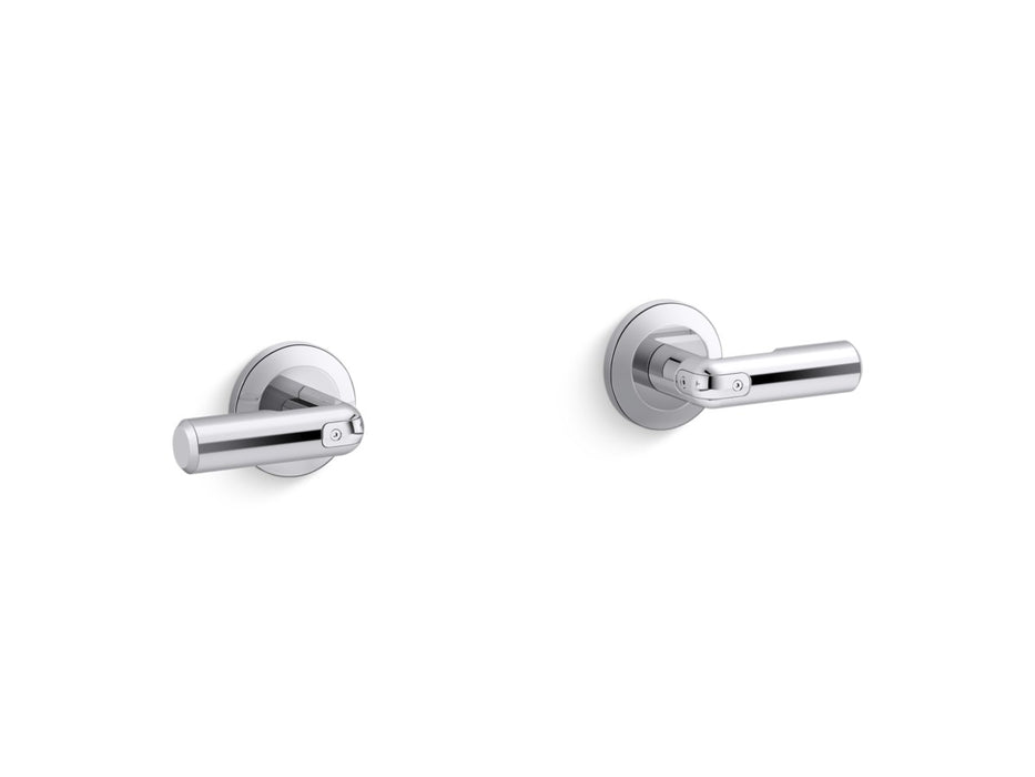 Kallista P34587-CP Vice Wall-Mount Bath Faucet Handles