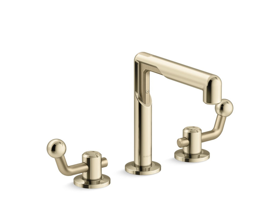 Kallista P34864-BAF Vice Widespread Faucet, Crank
