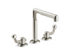 Kallista P34870-BN Vice Deck Mount Bath Faucet Crank