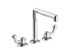 Kallista P34870-CP Vice Deck Mount Bath Faucet Crank