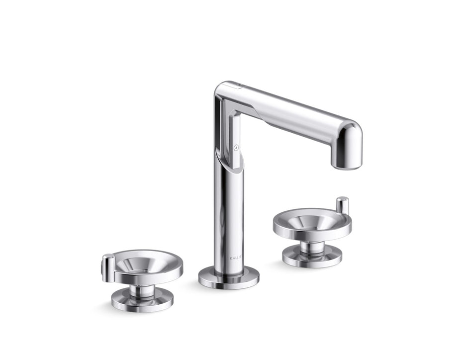 Kallista P34884-CP Vice Widespread Faucet, Wheel