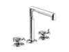 Kallista P34891-CP Vice Deck Mount Bath Faucet Wheel