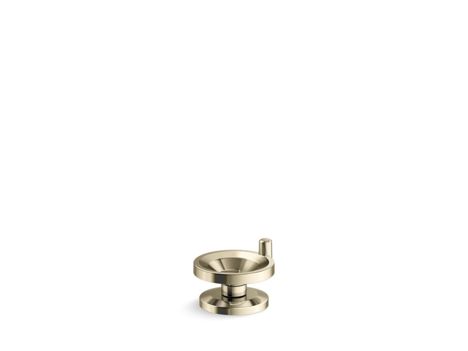 Kallista P34892-00 Vice Deck Mt Bath Faucet Div Hndl Wheel