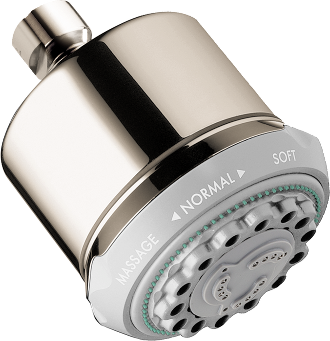 hansgrohe Clubmaster Showerhead 3-Jet, 2.5 GPM