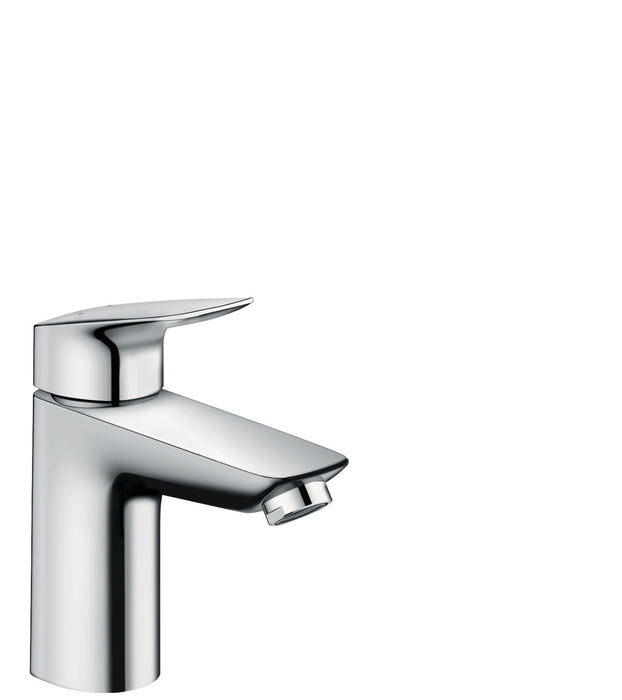 hansgrohe Logis Single-Hole Faucet 100 with Pop-Up Drain, 1.2 GPM