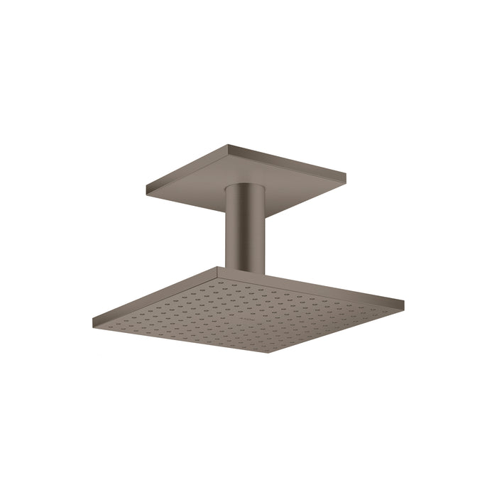 AXOR ShowerSolutions Showerhead 250 Square 2-Jet Ceiling Connection, 2.5 GPM