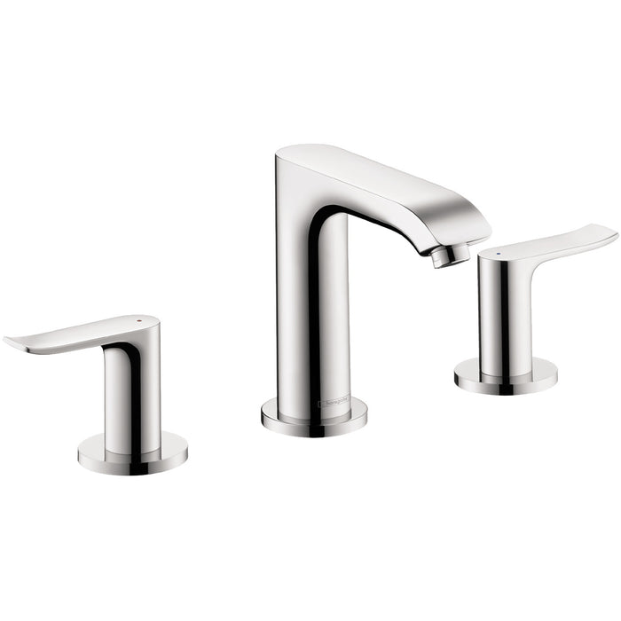 hansgrohe Metris Widespread Faucet 100 with Pop-Up Drain, 0.5 GPM