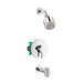 hansgrohe Clubmaster Pressure Balance Tub/Shower Set with Rough, 2.5 GPM