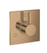 hansgrohe Ecostat Diverter Trim Square Trio/Quattro