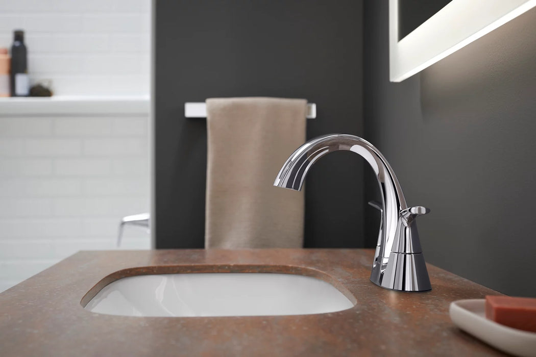 Sterling 27376-4 Medley Centerset Bathroom Sink Faucet, 1.2 GPM