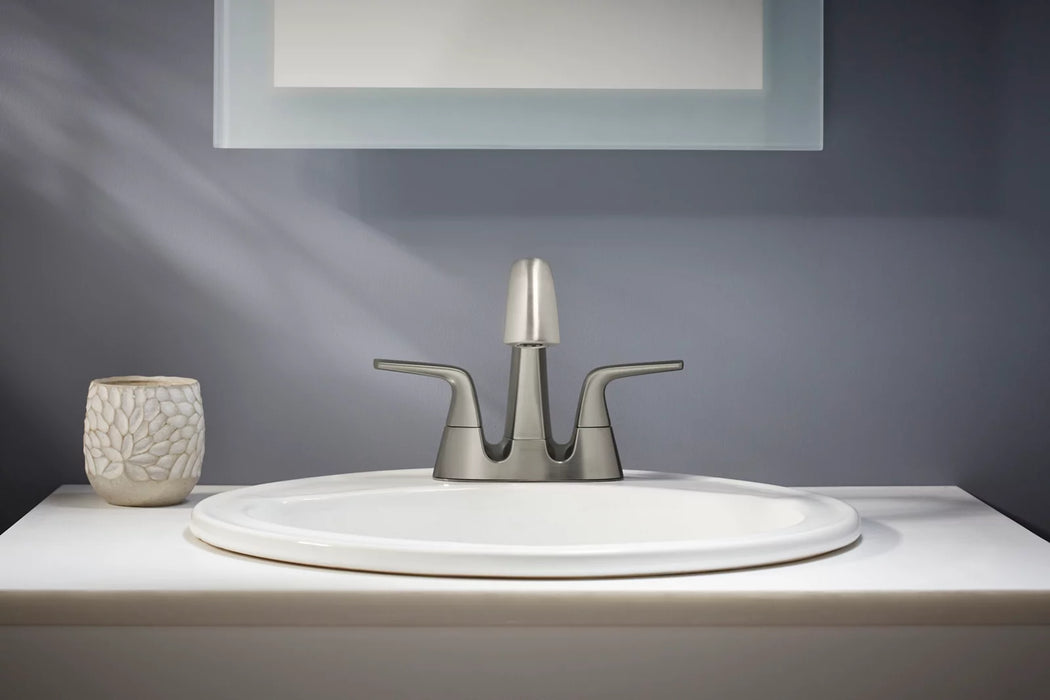 Sterling 27376-4N Medley Centerset Bathroom Sink Faucet, 0.5 GPM