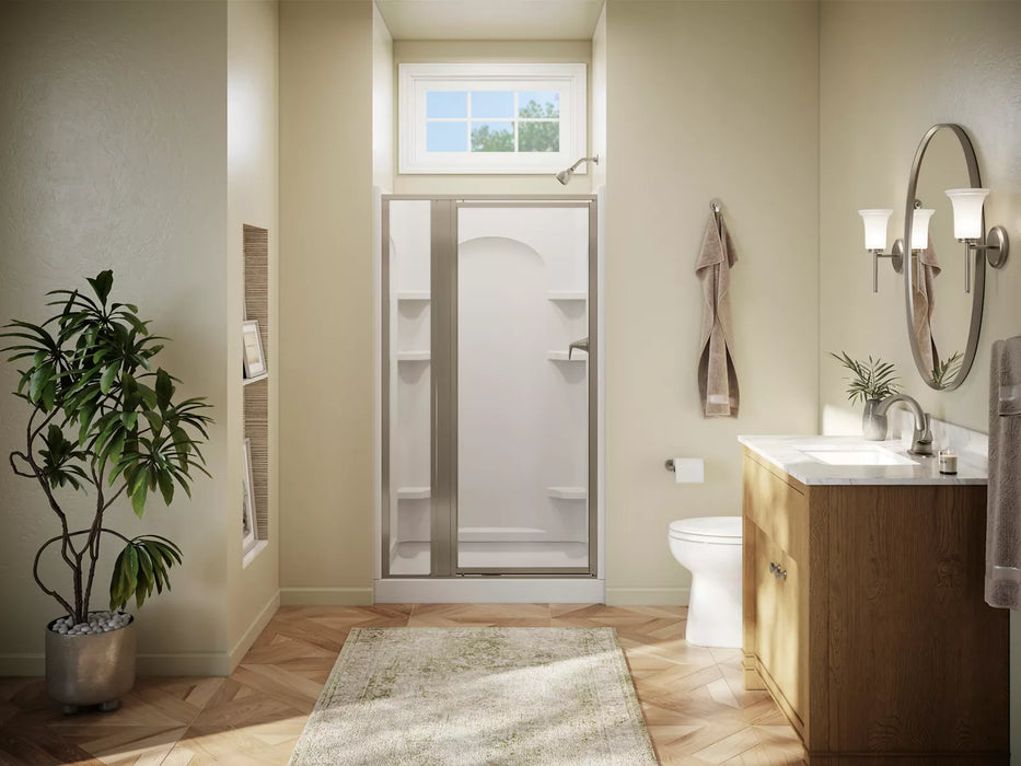 Sterling 33608-3G05 Attend 69" H Pivot Shower Door with 1/8"-thick Glass