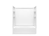 Sterling 71340116 Performa 2 60" x 29" Vikrell® Bath/shower with Aging in Place Backerboards, Left Drain