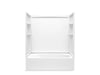 Sterling 71340126 Performa 2 60" x 29" Vikrell® Bath/shower with Aging in Place Backerboards, Right Drain
