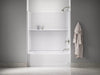Sterling 71520122 Traverse 60" x 32" Vikrell® Bath/shower, Right Above-floor-drain