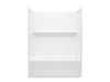 Sterling 71570126 Traverse 60" x 30" Vikrell® Bath/shower with Aging in Place Backerboards, Right Drain