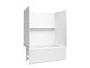 Sterling 71620112 Forum Traverse 60" x 36" Above-floor-drain Vikrell® Bath/shower, Left Drain