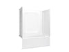 Sterling 71800122 Forum STORE+ 60" x 30" Above-floor-drain Vikrell® Bath/shower, Right Drain