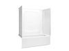 Sterling 71800126 Forum STORE+ 60" x 30" Vikrell® Bath/shower with Aging in Place Backerboards, Right Drain