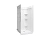 Sterling 72450106 Medley 36" x 36" Vikrell® Shower with Aging in Place Backerboards, Center Drain