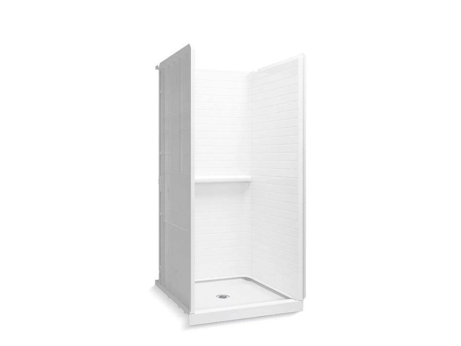 Sterling 72500100 Traverse 36" x 34" Vikrell® Shower, Center Drain