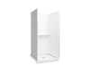 Sterling 72500106 Traverse 36" x 34" Vikrell® Shower with Aging in Place Backerboards, Center Drain
