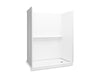 Sterling 72570120 Traverse 60" x 30" x 76-1/4" Vikrell® Shower, Right Drain