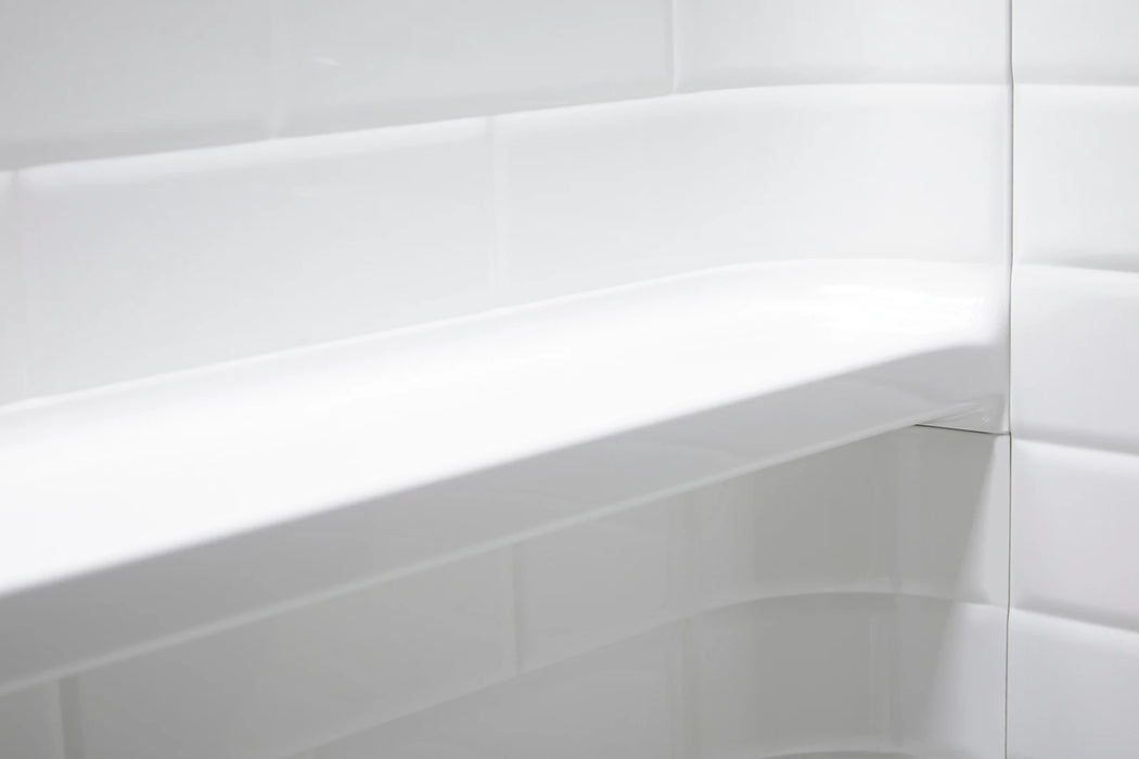 Sterling 72570120 Traverse 60" x 30" x 76-1/4" Vikrell® Shower, Right Drain
