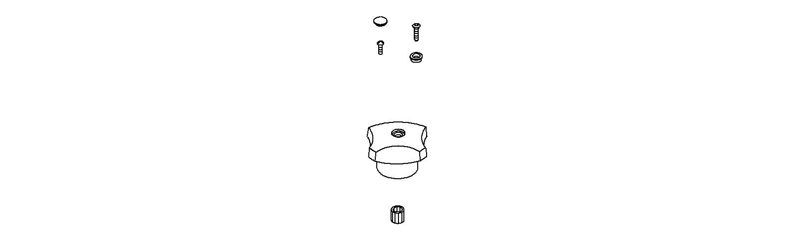 KOHLER K-1000434-CP Handle Kit